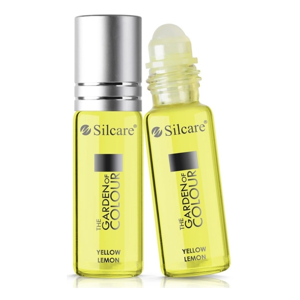 Silcare Garden of Colour Lemon Yellow olejek roll-on do paznokci i skórek 11ml