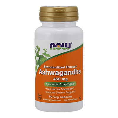 Now Foods Ashwagandha Extract 450mg 90 Kapsułek
