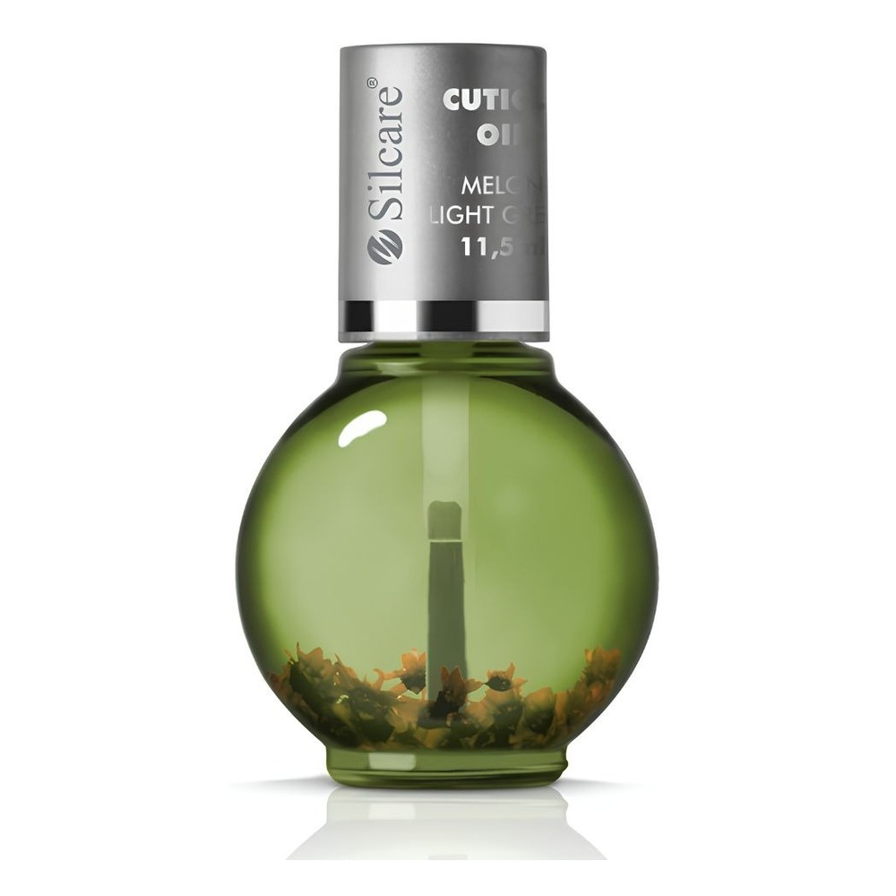Silcare Garden of Colour Melon Light Green olejek do paznokci i skórek z kwiatami 11.5g