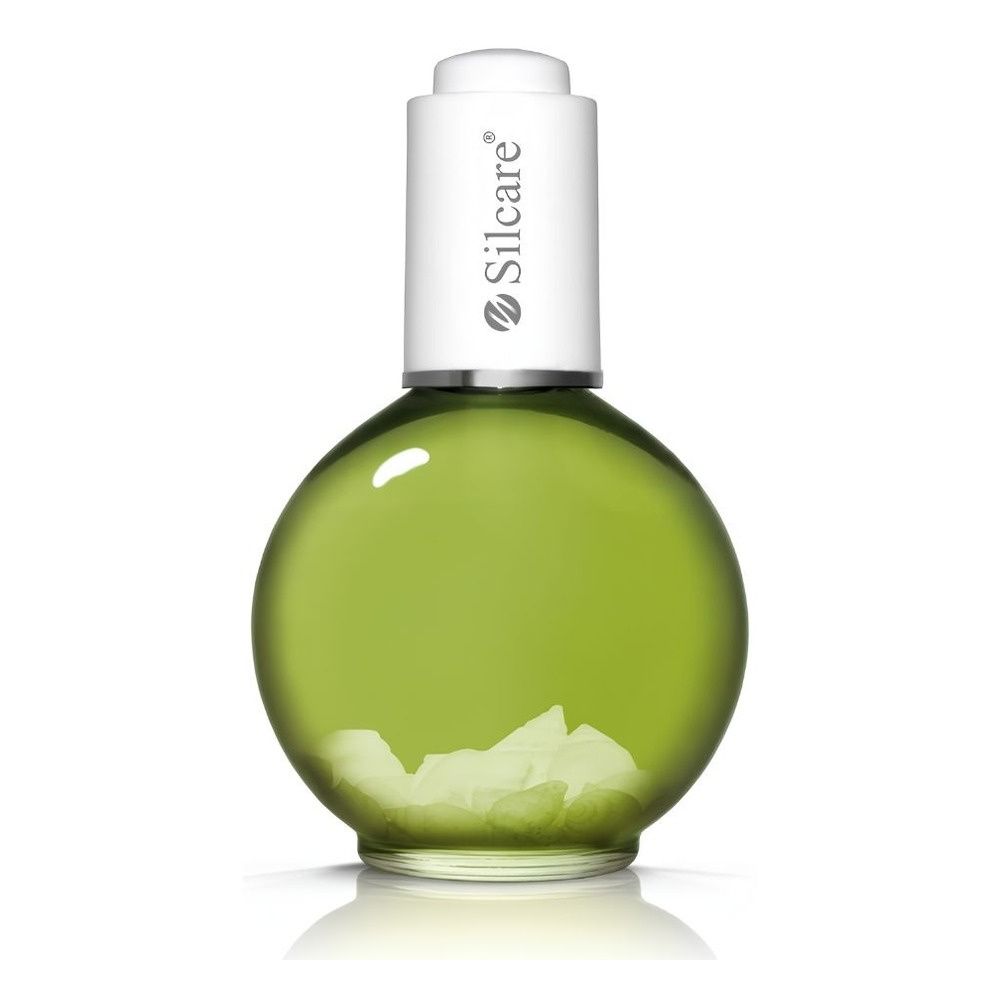 Silcare Garden of Colour Melon Light Green olejek do paznokci i skórek z muszelkami 75ml