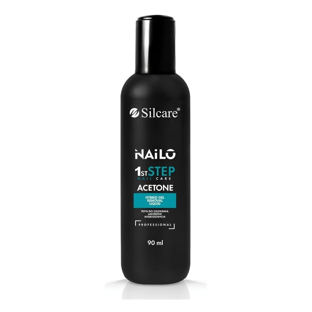 Silcare Nailo aceton do usuwania hybrydy i stylizacji paznokci 90ml