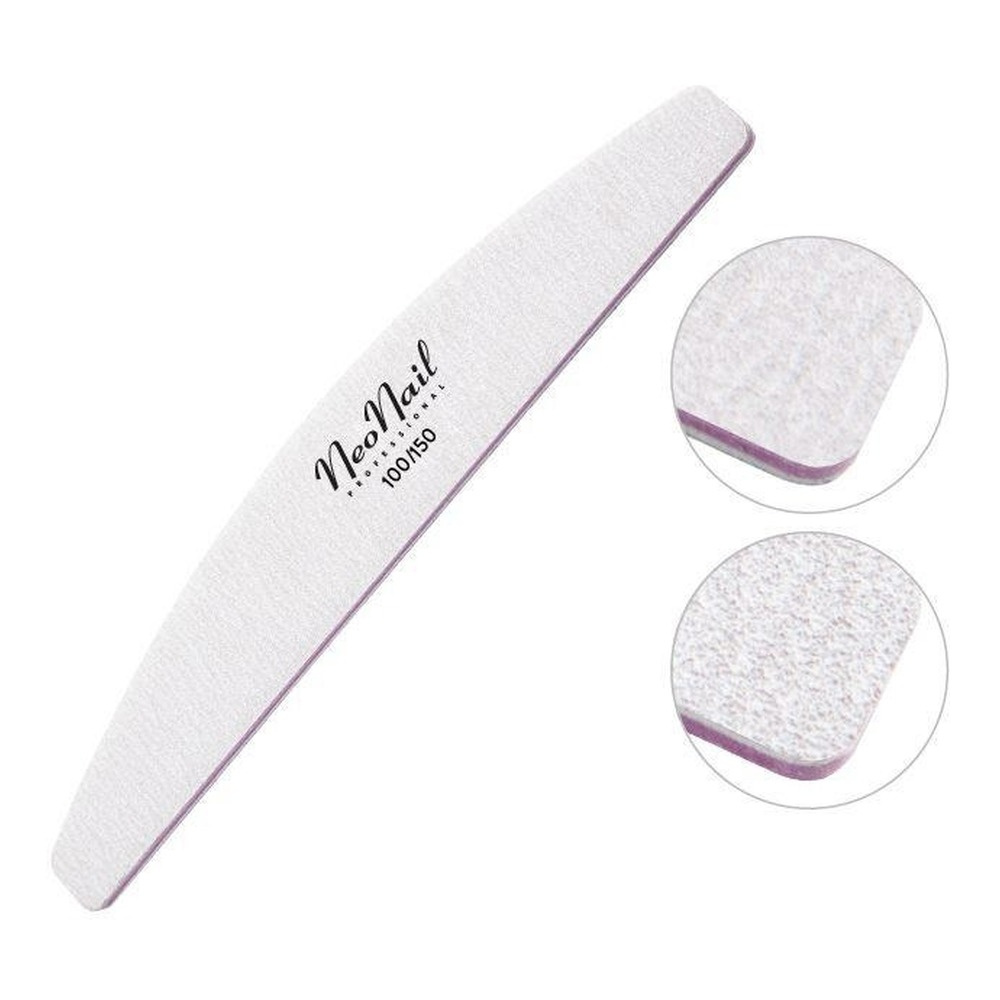 NeoNail Nail File Pilnik Zebra Łódka 100/150 1 Sztuka