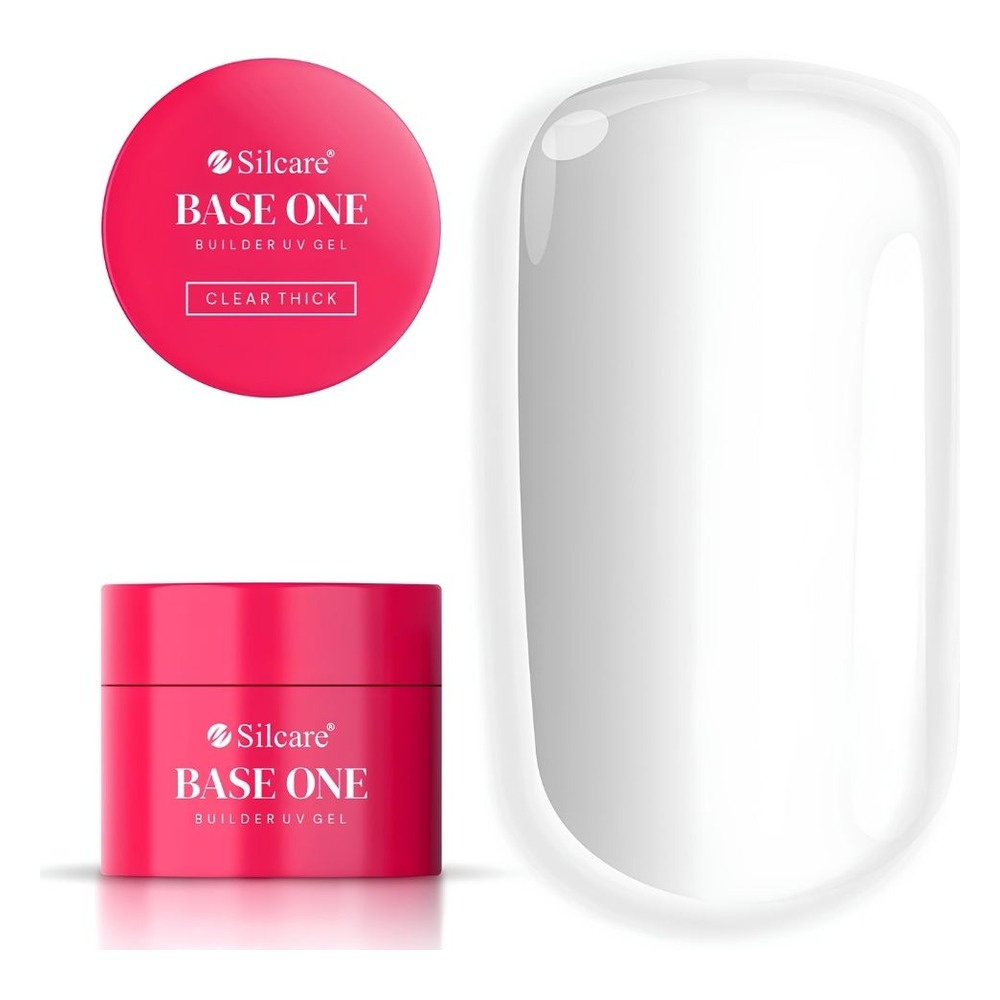 Silcare Base One żel budujący UV/LED Thick Clear 15g