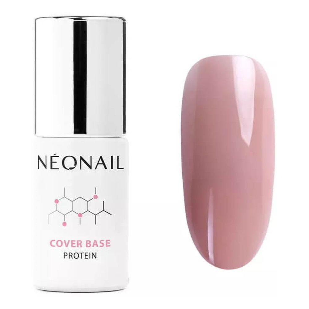 NeoNail UV/LED Baza Hybrydowa Cover Base Protein Pure Nude 7.2ml