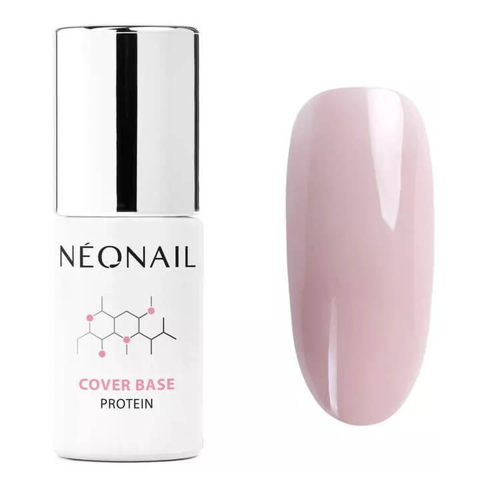 NeoNail UV/LED Baza Hybrydowa Cover Base Protein Sand Nude 7.2ml