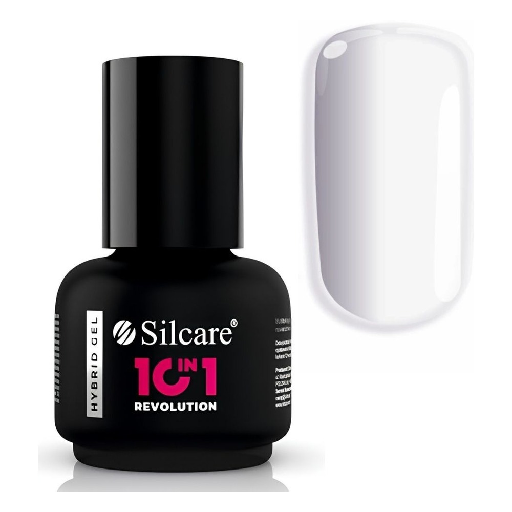 Silcare 10in1 Revolution wielofunkcyjna baza hybrydowa UV/LED Milkshake 15g