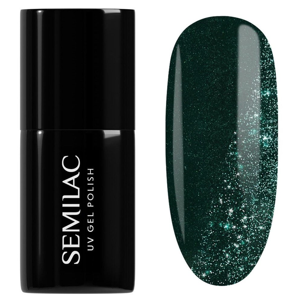 Semilac UV/LED Flash Effect Soak Off Hybrid Gel Nail Polish - 456 Spectacular Night 7ml