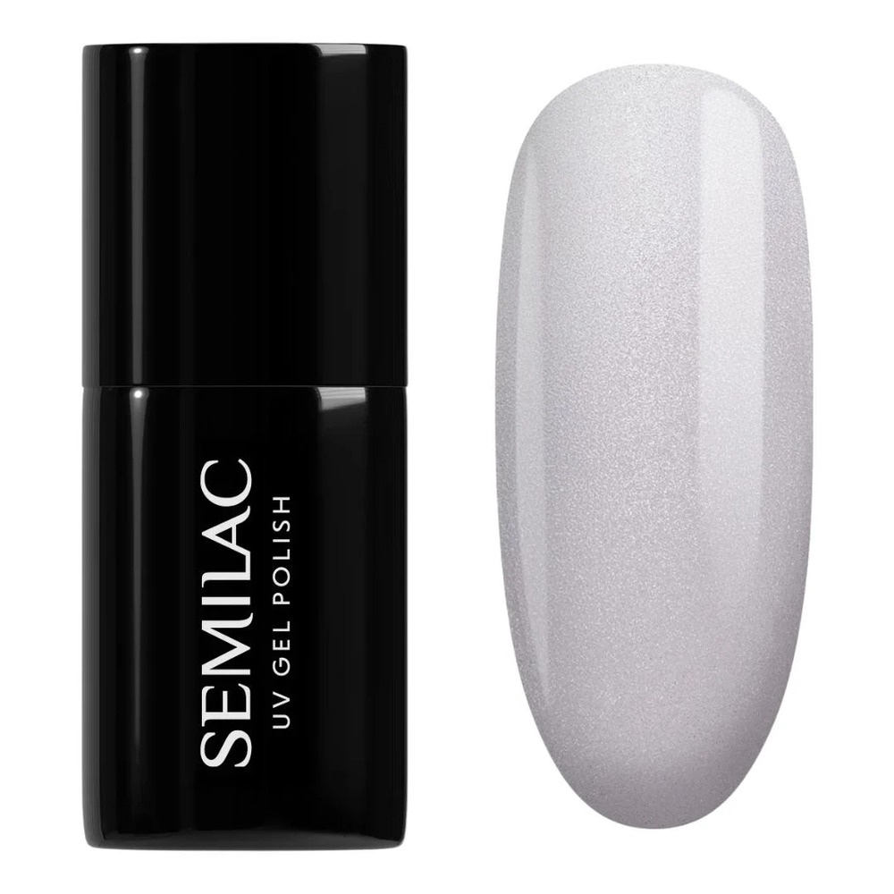 Semilac UV/LED Wedding Pearls Hybrid Gel Nail Polish No Hema - 237 White Pearl 7ml