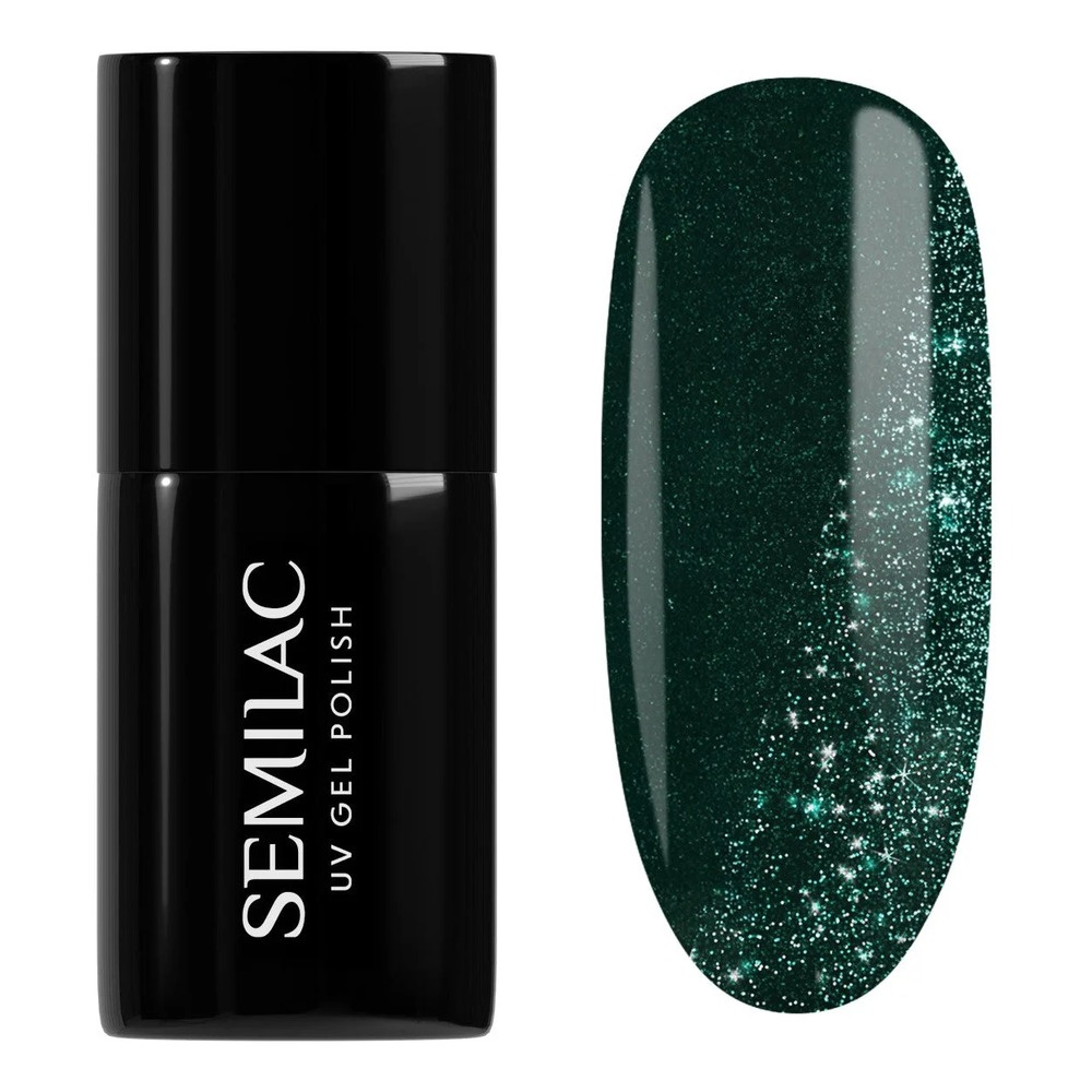 Semilac UV/LED Flash Effect Soak Off Hybrid Gel Nail Polish - 456 Spectacular Night 7ml