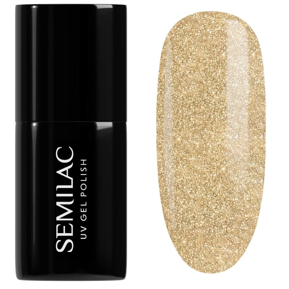 Semilac Special Day Lakier Hybrydowy 037 Gold Disco 7ml