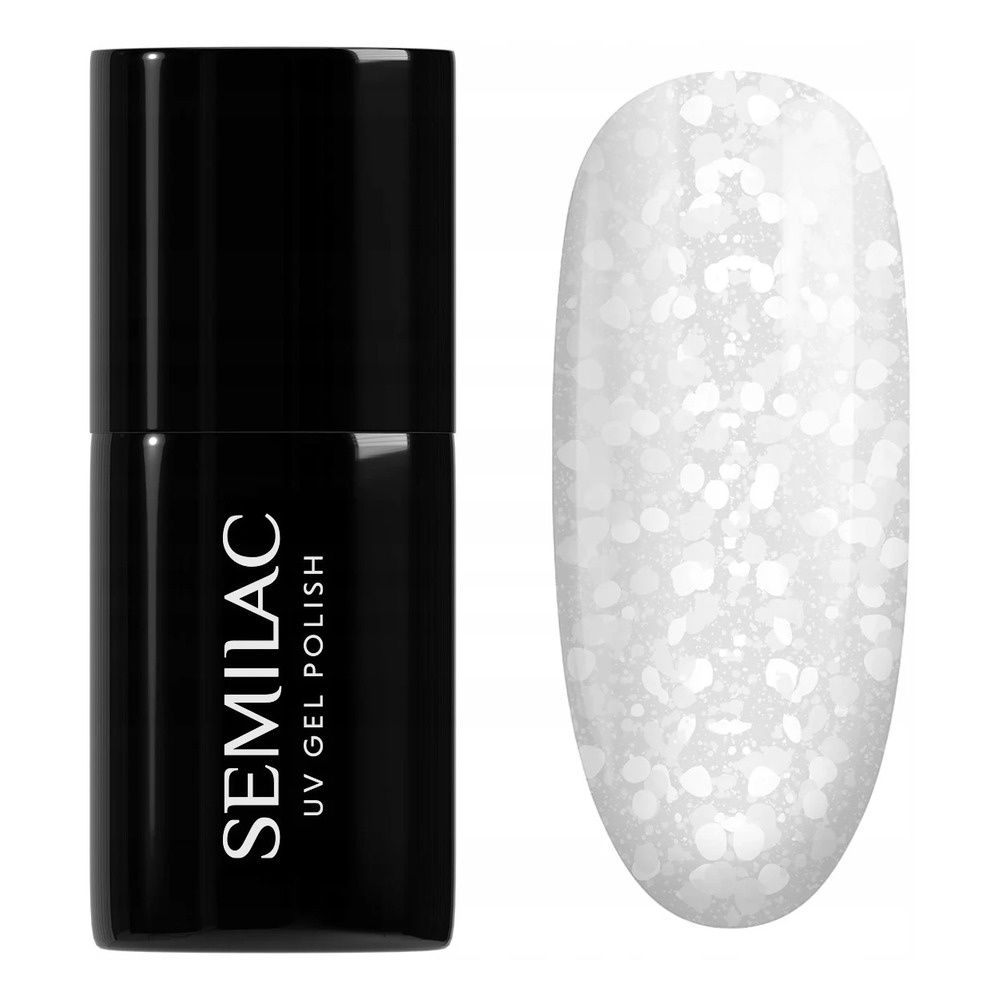 Semilac Crushed Ice Lakier Hybrydowy 490 Ice Crushed 7ml