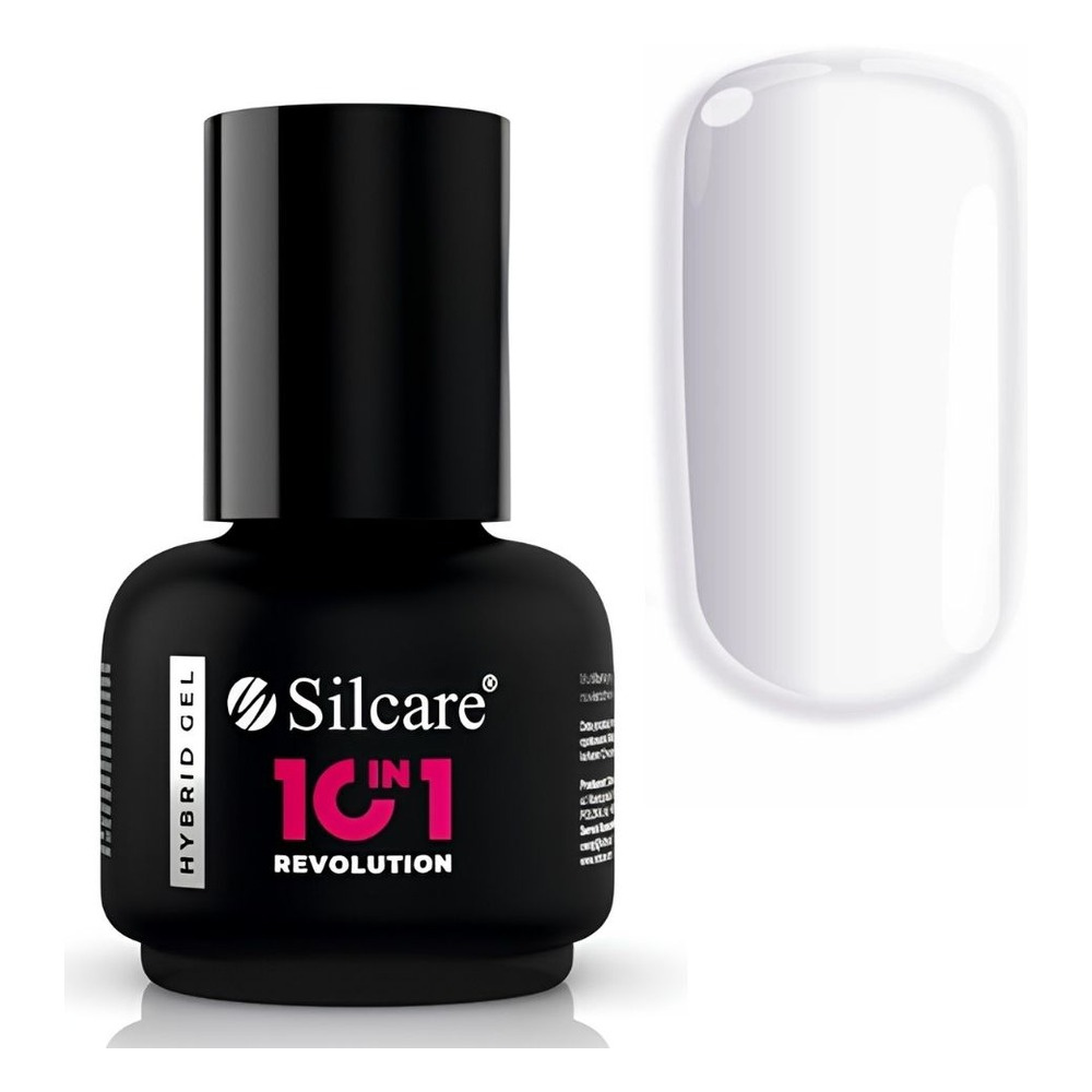Silcare 10in1 Revolution wielofunkcyjna baza hybrydowa UV/LED Clear 15g