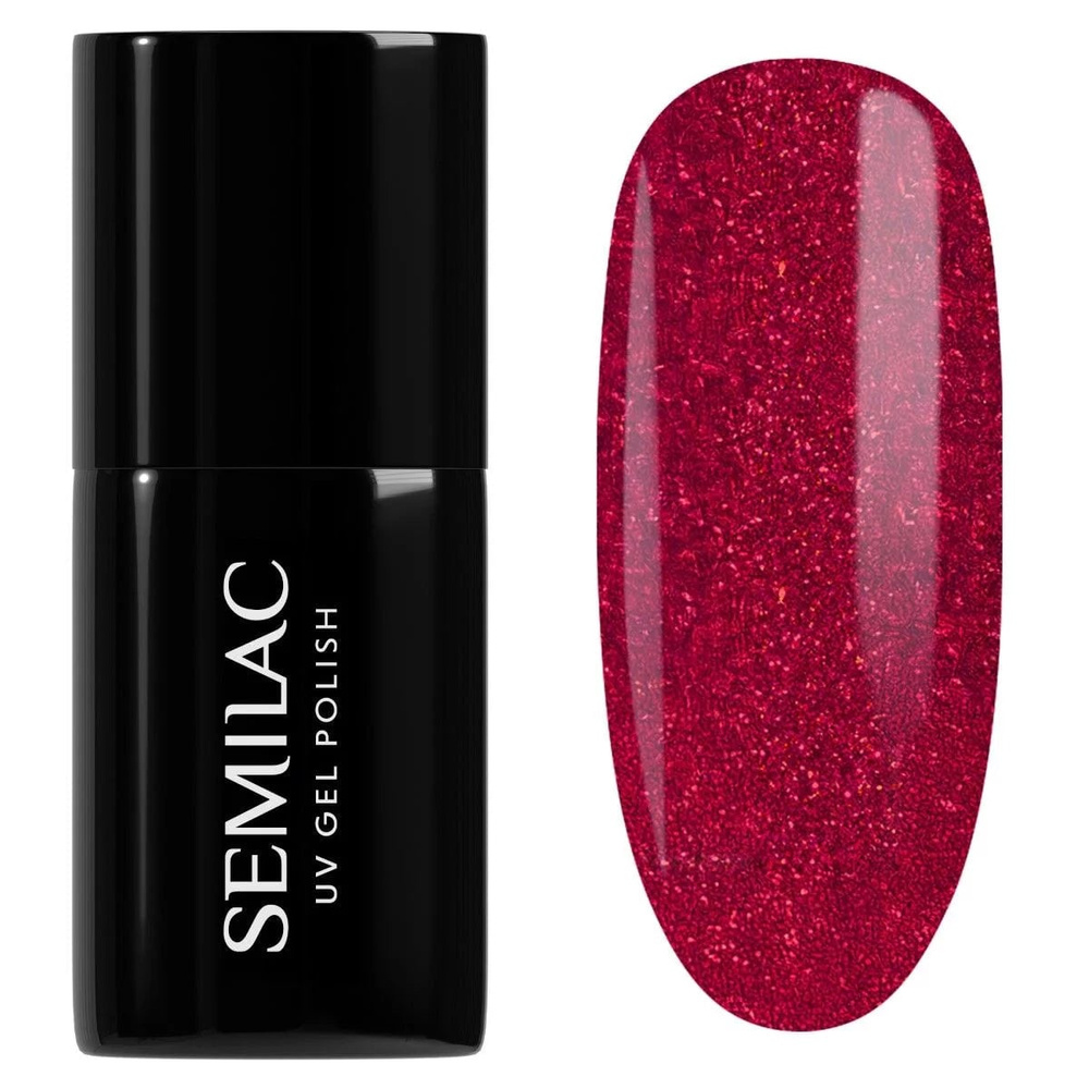 Semilac Dance Flow Lakier Hybrydowy 181 Spicy Salsa Deep 7ml