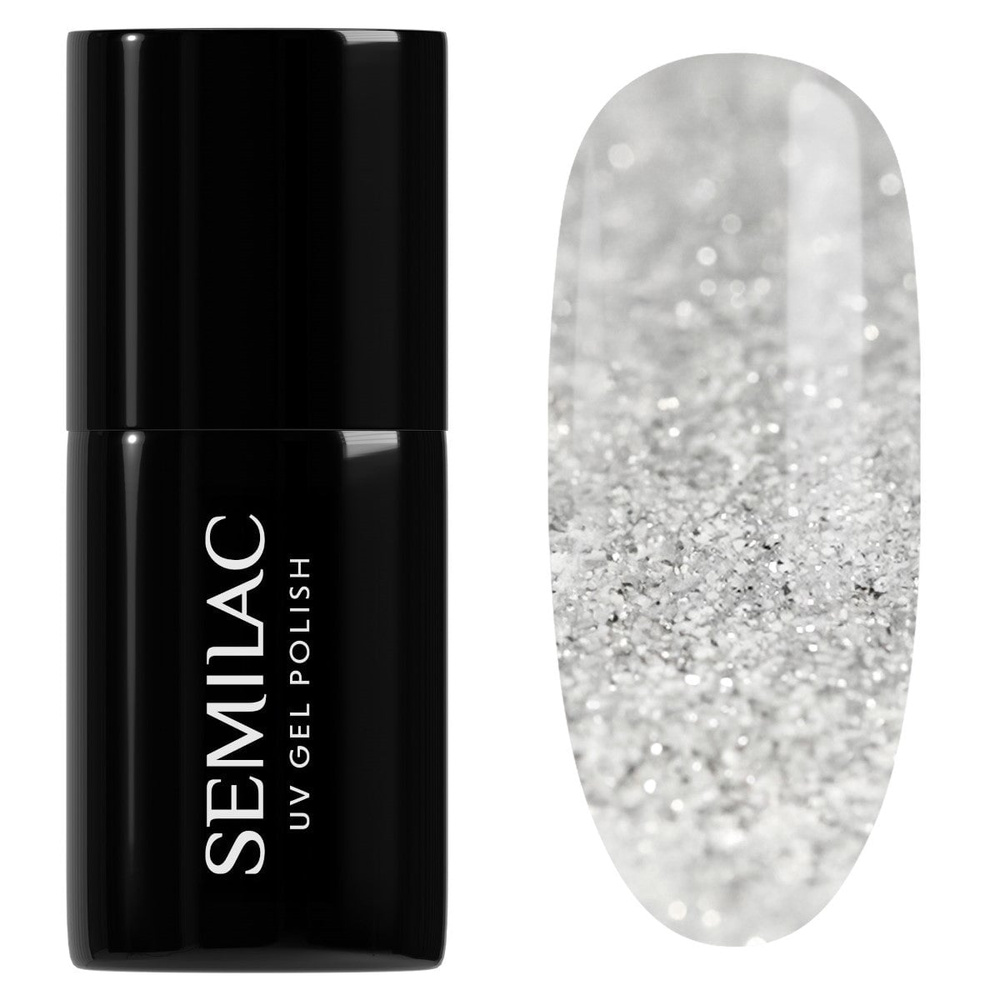 Semilac Winter Lakier Hybrydowy 605 White Flash 7ml