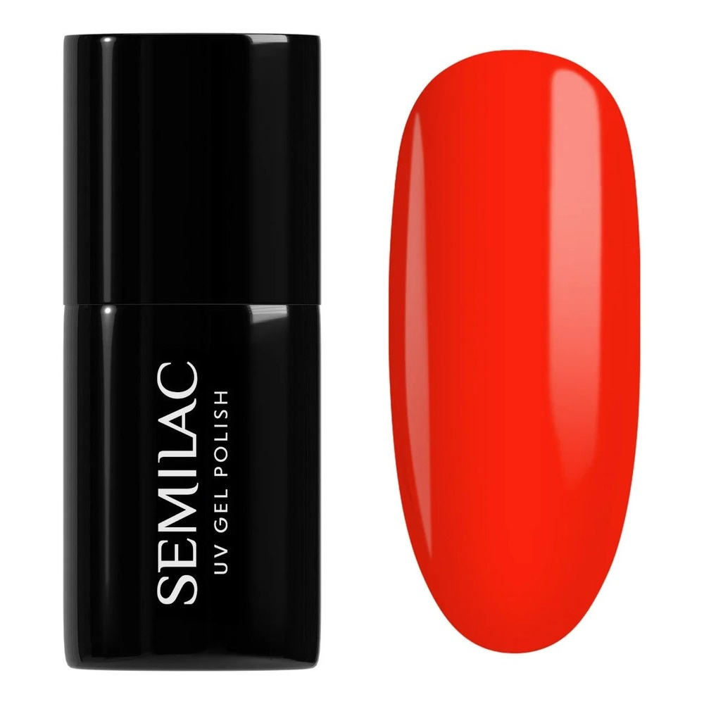 Semilac UV/LED Neon Soak Off Hybrid Gel Polish - 446 Yolo Orange 7ml