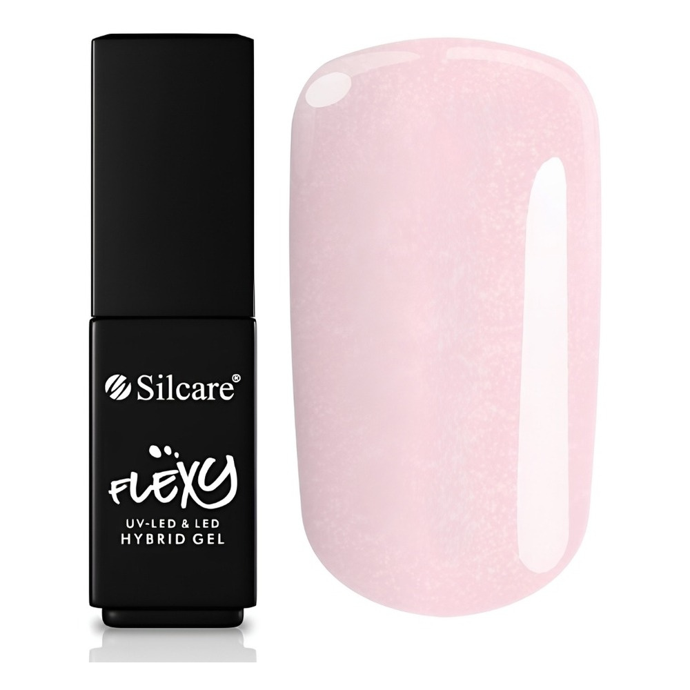 Silcare Flexy lakier hybrydowy UV/LED 169 Frosted Blush 4.5g