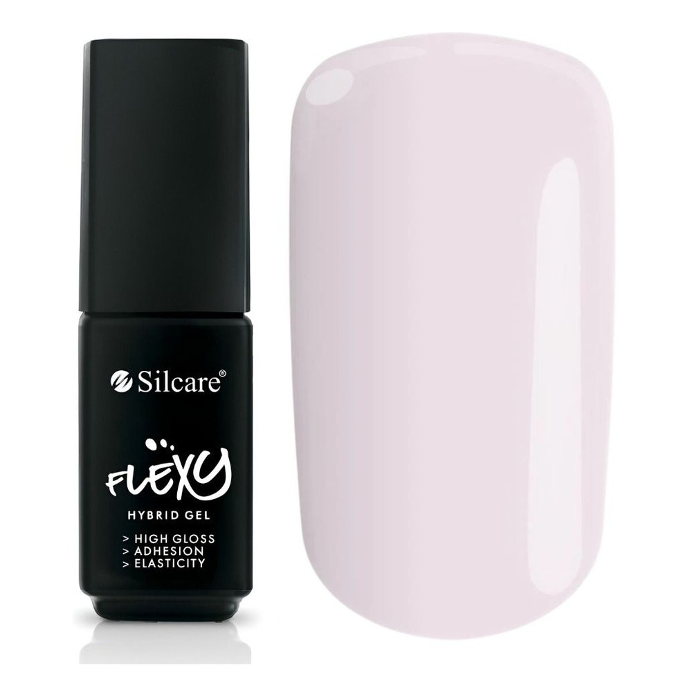 Silcare Flexy lakier hybrydowy UV/LED 15 Milky Pink 4.5g