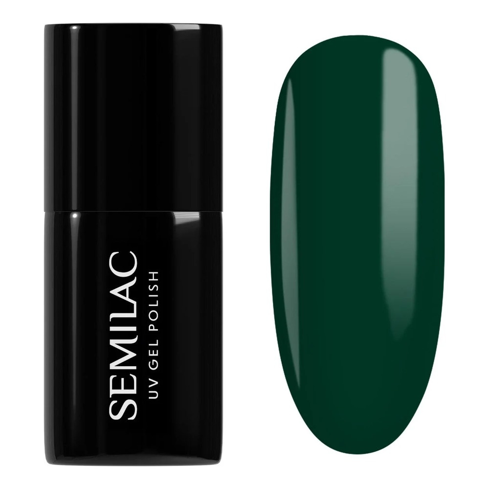 Semilac UV/LED Festive Wonder Colours Soak Off Hybrid Nail Gel Polish - 309 Pine Green 7ml