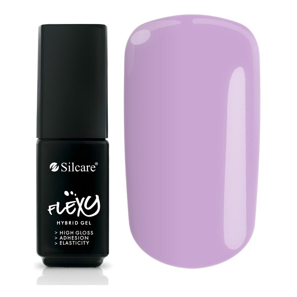 Silcare Flexy lakier hybrydowy UV/LED 16 Blueberry Sorbet Purple 4.5g