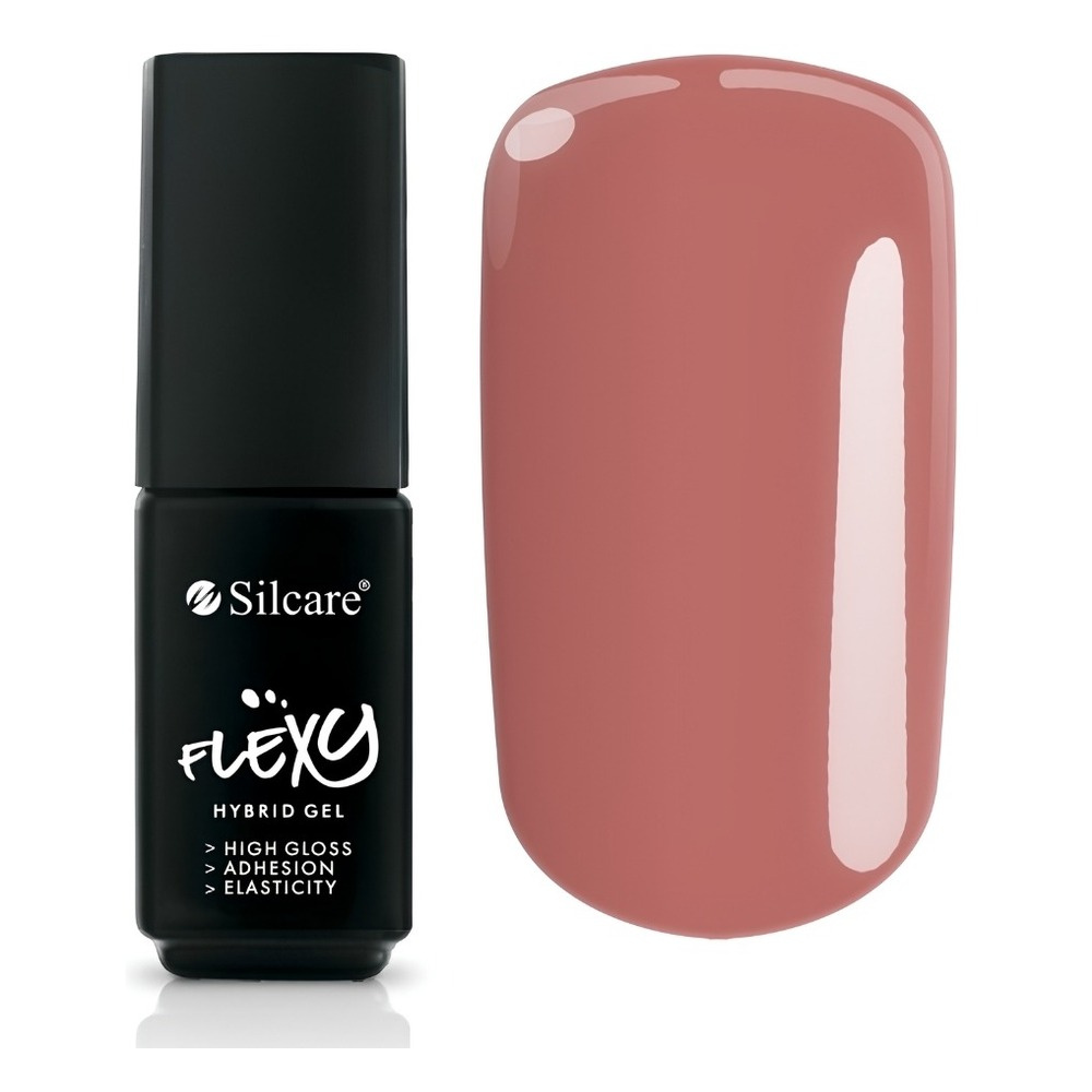 Silcare Flexy lakier hybrydowy UV/LED 136 Muted Pink 4.5g