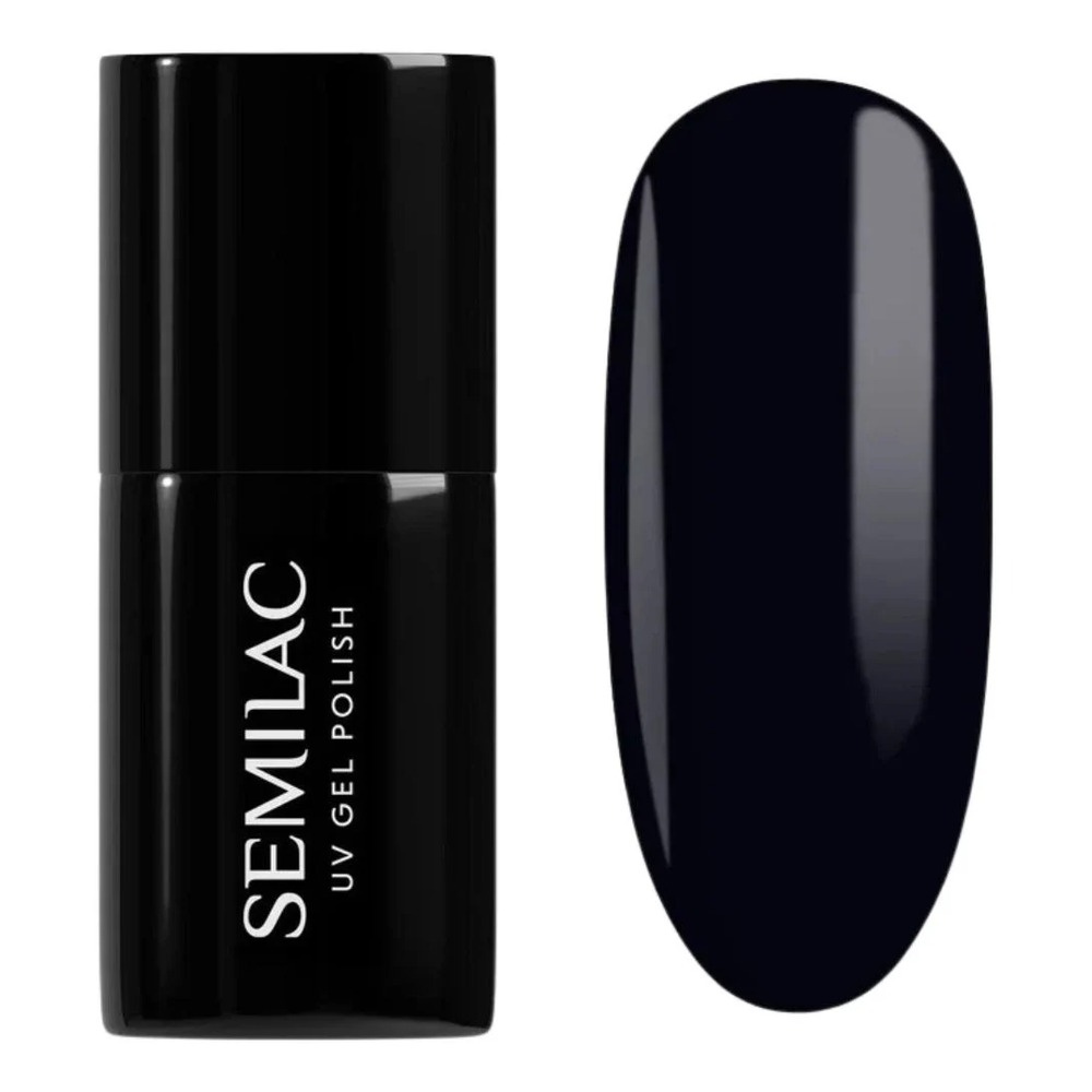 Semilac Into Her Nature UV/LED Soak Off Hybrid Gel Polish - 420 Safari Night Blue 7ml