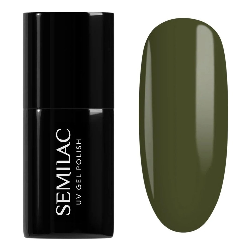 Semilac Into Her Nature UV/LED Soak Off Hybrid Gel Polish - 421 Baobab Green 7ml