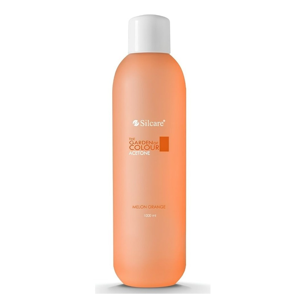 Silcare Garden of Colour aceton do oczyszczania paznokci Melon Orange 1000ml