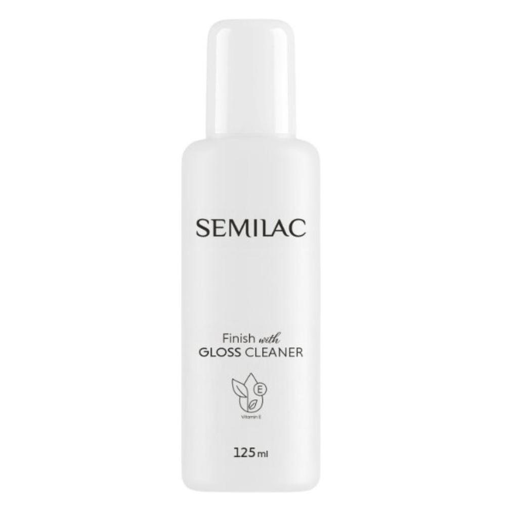 Semilac Finish With Gloss Cleaner do Paznokci 125ml