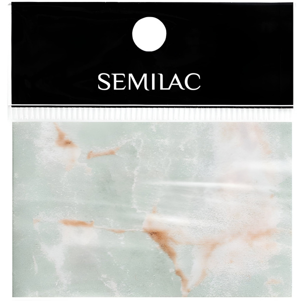 Semilac Nail Transfer Foil Grey Marble 10