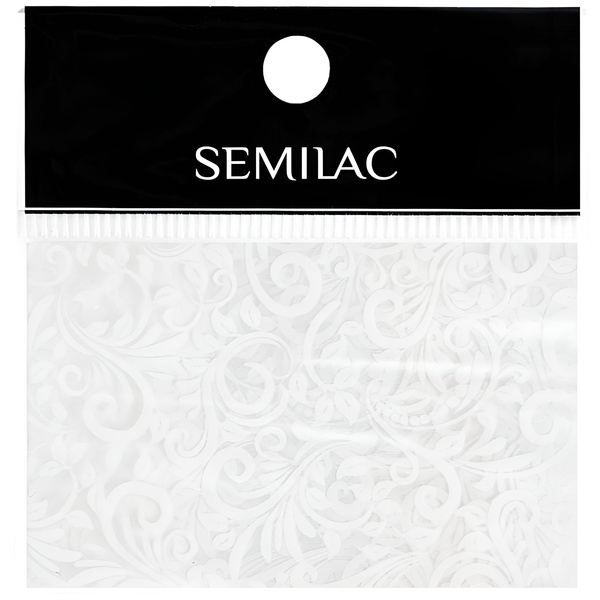 Semilac Nail Transfer Foil White Lace 13