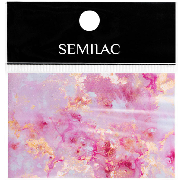 Semilac Nail Transfer Foil Rose Gold Marble 12