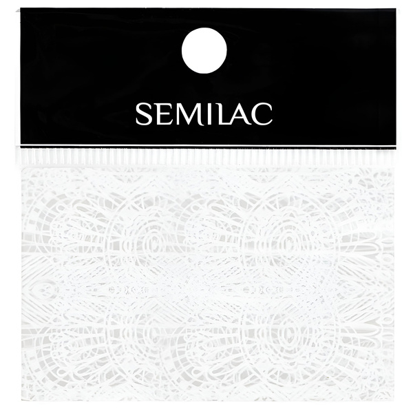 Semilac Nail Transfer Foil White Lace 16 