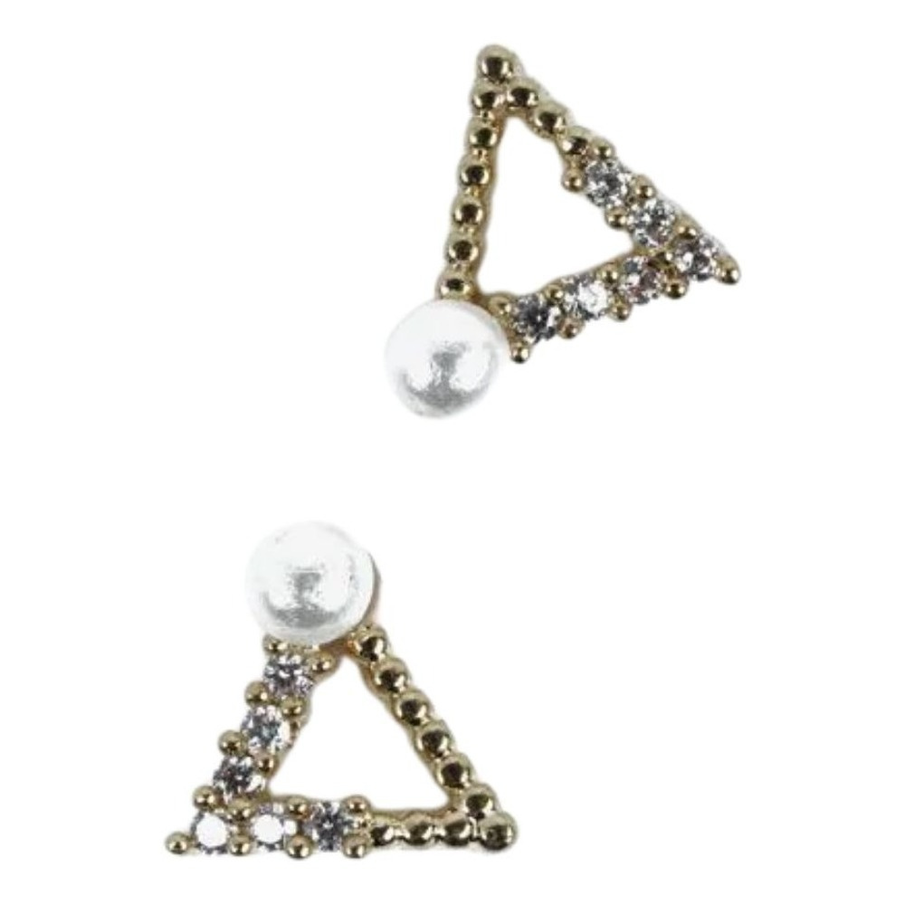 Semilac Nail 784 Decoration Gold Triangles 2 Pieces