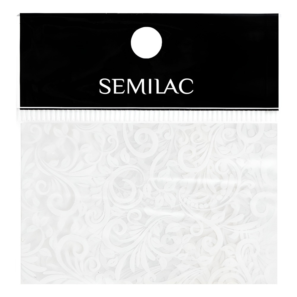 Semilac Nail Transfer Foil White Lace 13
