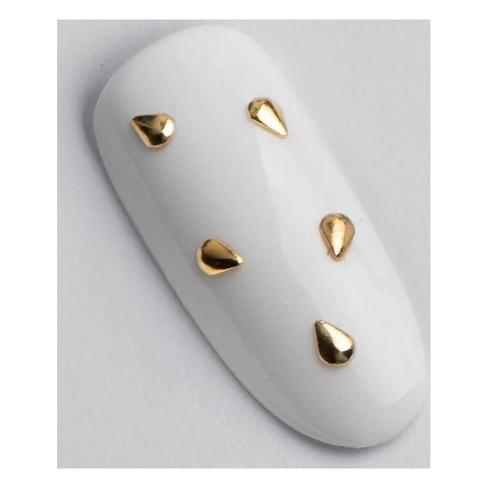 Semilac Nail Decoration Gold Big Tears 100pcs