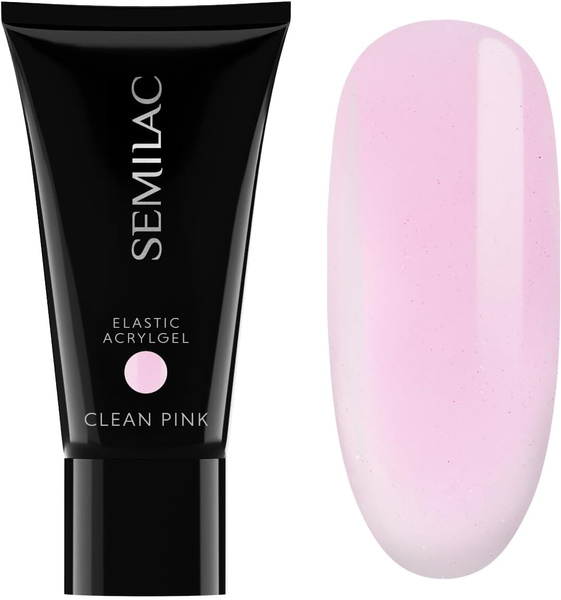 Semilac Elastic Acrylgel - Clean Pink 30g