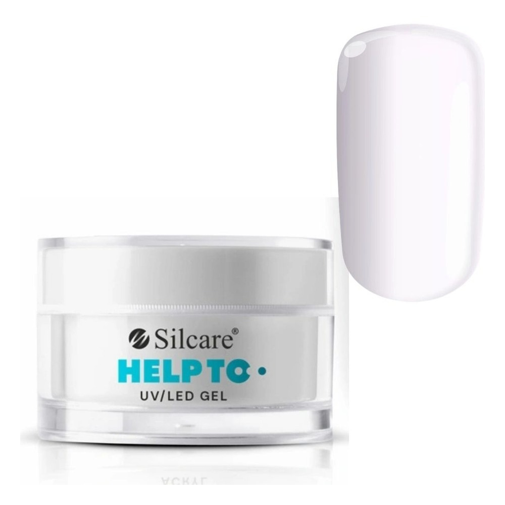Silcare Help To samopoziomujący przeciwgrzybiczy żel budujący UV/LED do paznokci 15g