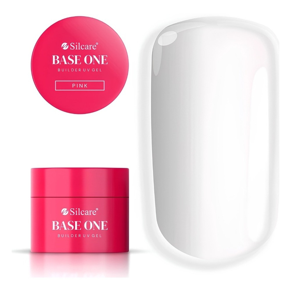 Silcare Base One żel budujący UV/LED Pink 50g
