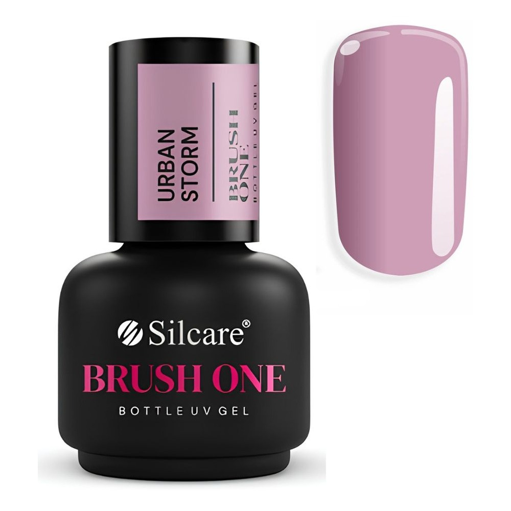 Silcare Brush One Bottle Gel żel budujący do paznokci Urban Storm 15g
