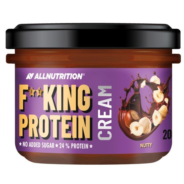 AllNutrition Fitking Protein Cream Proteinowy Krem Orzechowy 200g