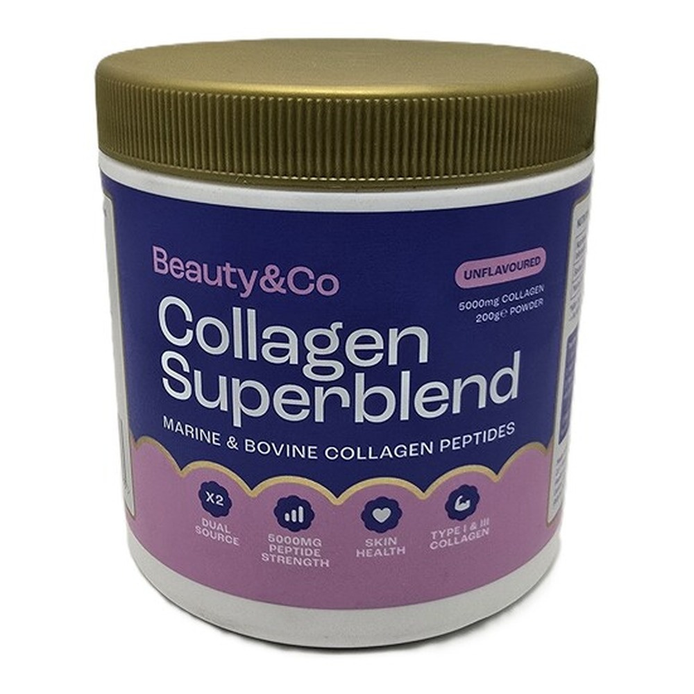 Beauty&CO Mieszanka kolagenu, Bez smaku 200g