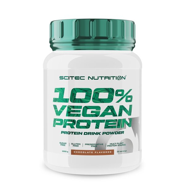 SciTec 100% Vegan Protein, Vanilla - 1000g