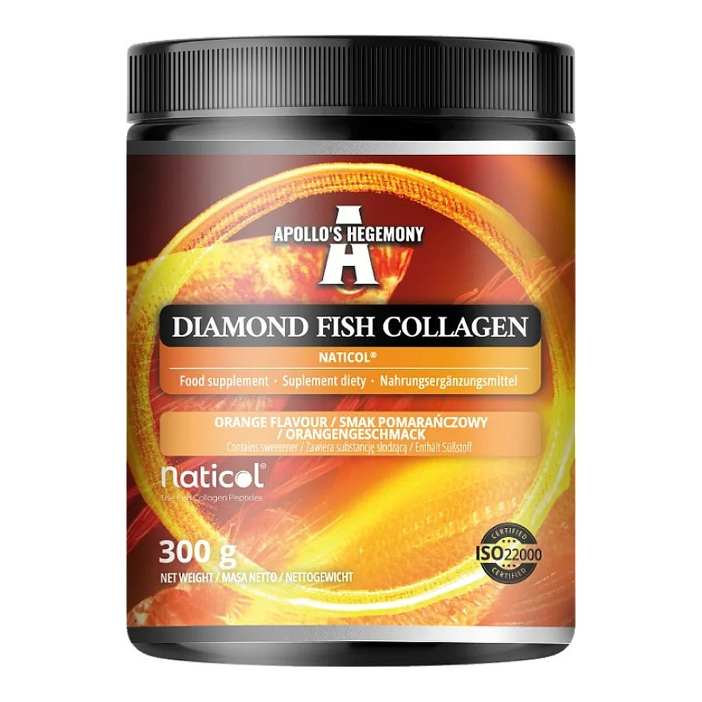 Apollo's Hegemony Kolagen rybi Diamond, Pomarańcza 300g