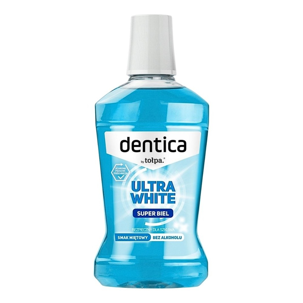 Tolpa Dentica Ultra White Płyn do Jamy Ustnej Wybielający i Odświeżający 500ml