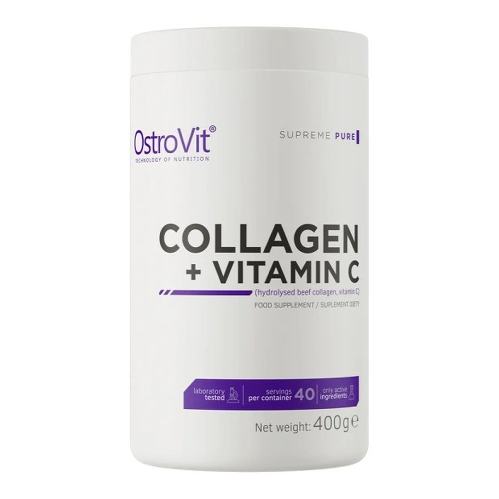 OstroVit Collagen + Vitamin C, Supreme Pure - 400g