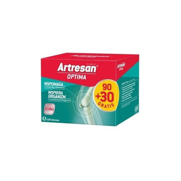 Artresan Optima Odbudowa Stawów Wzmocnienie Chrząstki Stawowej 120 Kapsułek