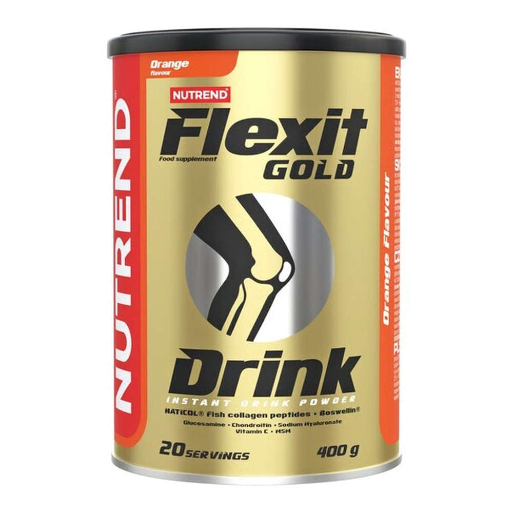Nutrend Flexit Gold Drink Pomarańczowy Napój w Proszku na Stawy i Kości 400g
