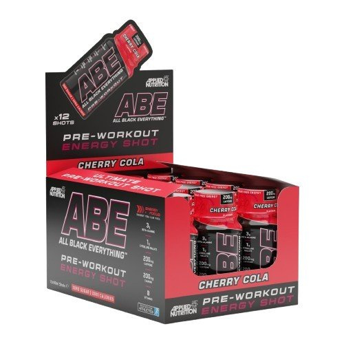 Applied Nutrition ABE Ultimate Pre-Workout Shot Wiśniowa Cola Na Energię i Koncentrację 12 x 60ml