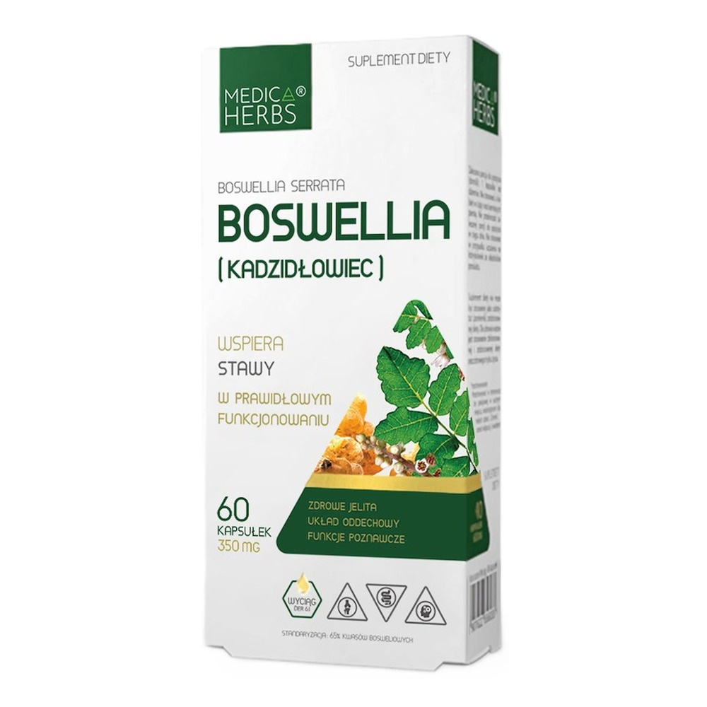 MEDICA HERBS Boswellia (Kadzidłowiec) 350mg, 60 kaps.