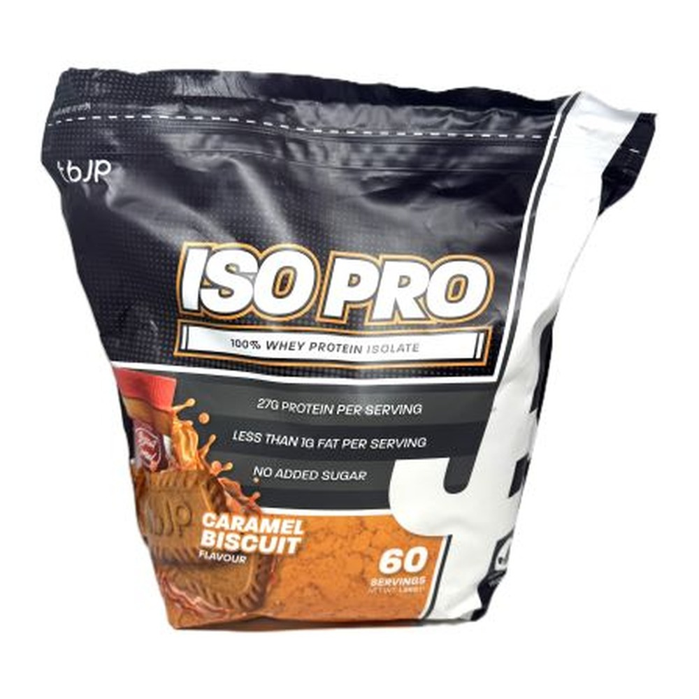 Trained by JP Iso Pro, Caramel Biscuit - 1800g